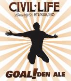 Civil Life - Goal!den Ale (6 pack 12oz cans)