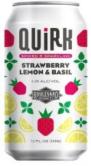 Boulevard Brewing Co. - Quirk Strawberry Lemon & Basil Spiked Seltzer (62)