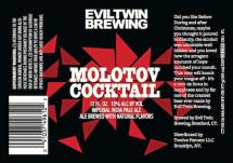 Evil Twin - Molotov Cocktail (4 pack 12oz cans) (4 pack 12oz cans)