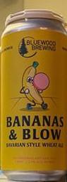 Bluewood Brewing - Bananas & Blow (4 pack 12oz cans) (4 pack 12oz cans)