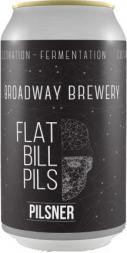 Broadway Brewery - Flat Bill Pilsner (6 pack 12oz cans) (6 pack 12oz cans)