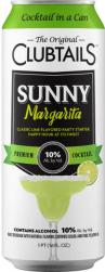 Clubtails - Sunny Margarita (16.9oz bottle) (16.9oz bottle)