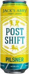 Jack's Abby Brewing - Post Shift Pilsner (4 pack 16oz cans) (4 pack 16oz cans)