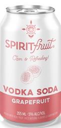 Spiritfruit - Grapefruit (4 pack 12oz cans) (4 pack 12oz cans)