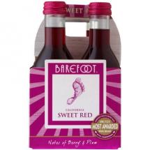 Barefoot - Sweet Red 4 Pack (4 pack 187ml) (4 pack 187ml)