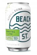 Beach St. - Coastal Lime Vodka Soda (4 pack 12oz cans)