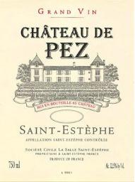 Chteau de Pez - St.-Estphe 2015 (750ml) (750ml)