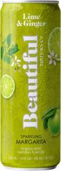Beautiful Drinks Co. - Lime & Ginger Sparkling Margarita (4 pack 12oz cans) (4 pack 12oz cans)